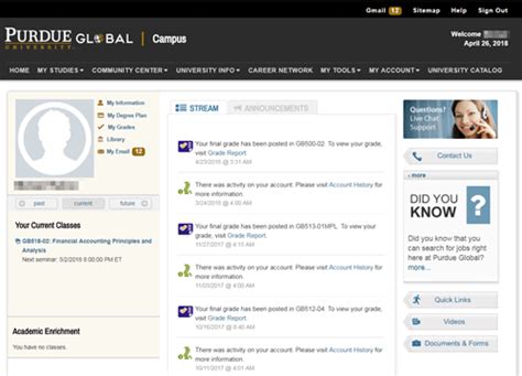 purdue student portal|PG Campus .